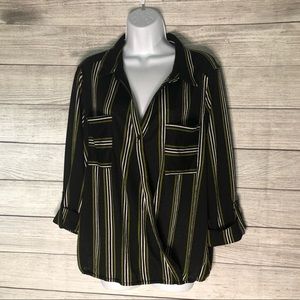 Women’s Large Striped Blouse